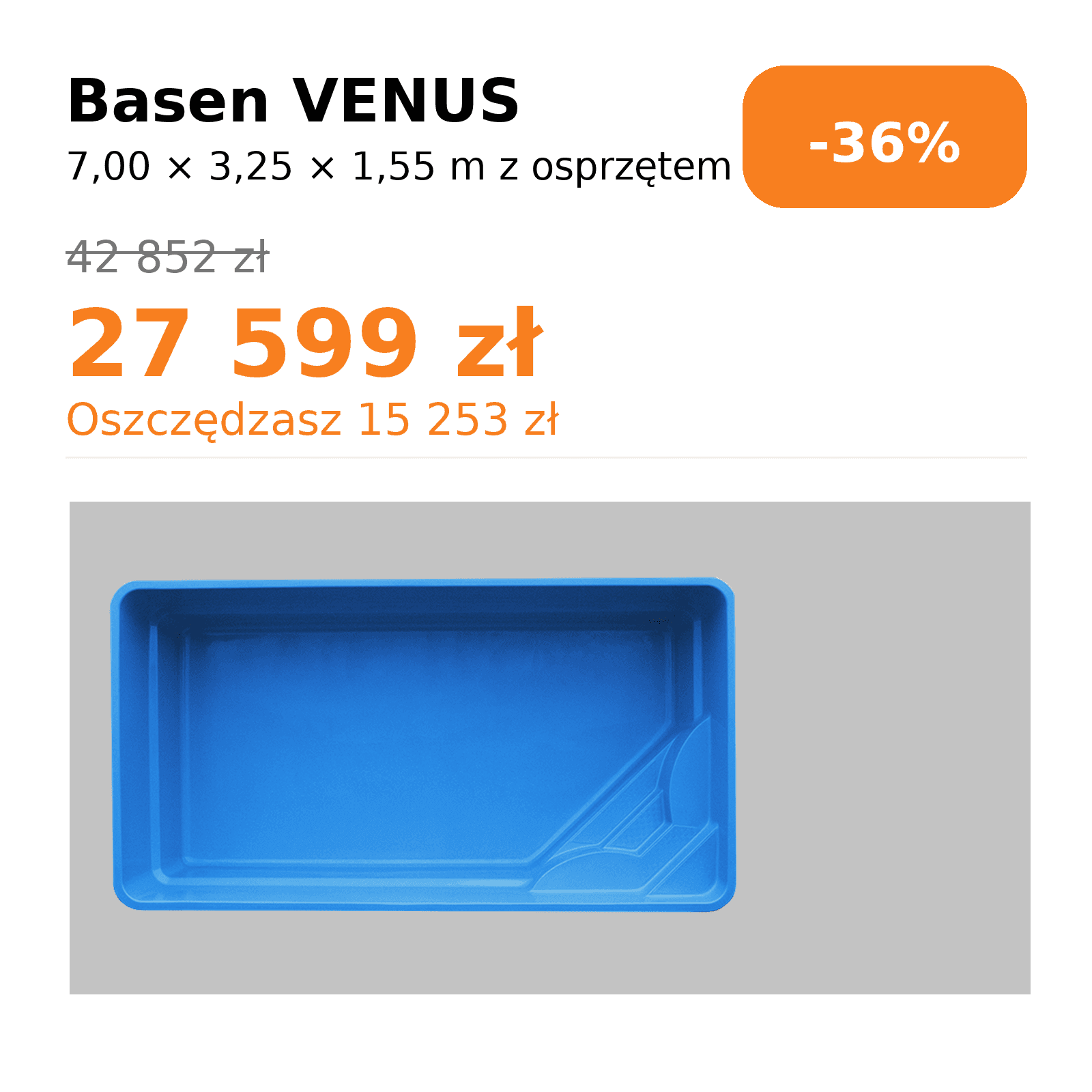 venus 7.00 × 3.25 × 1.55 m